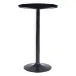 M&ouml;belix Bistrotisch rund LxBxH: 60x60x100 cm Schwarz