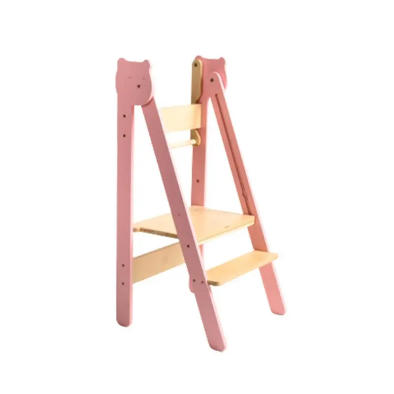 LERNTURM SPACE SAVING PINK/NATUR