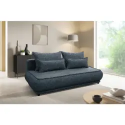 SCHLAFSOFA Paros Blau B: 214 cm