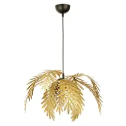 PENDELLEUCHTE Dubai Goldfarben L: 50 cm 22W