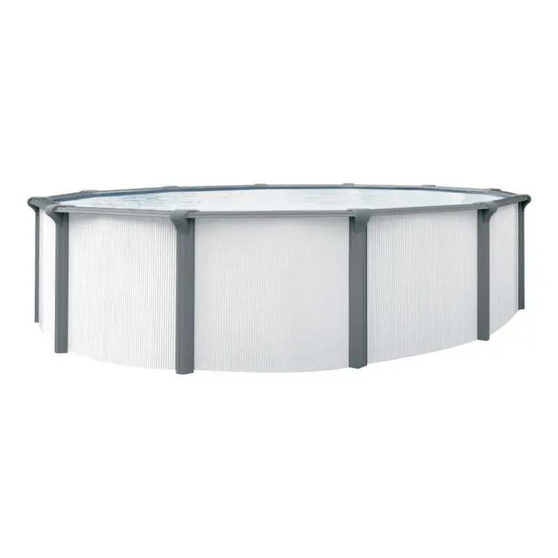 POOL-SET STAHLWANDPOOL WHITE-DESIGN