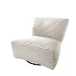 M&ouml;belix XXL-Sessel Cremallo Wei&szlig; 360&deg; drehbar, B: 95 cm