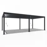M&ouml;belix PergoLine Superior, 360x720 cm wetterbest&auml;ndig, anthrazit
