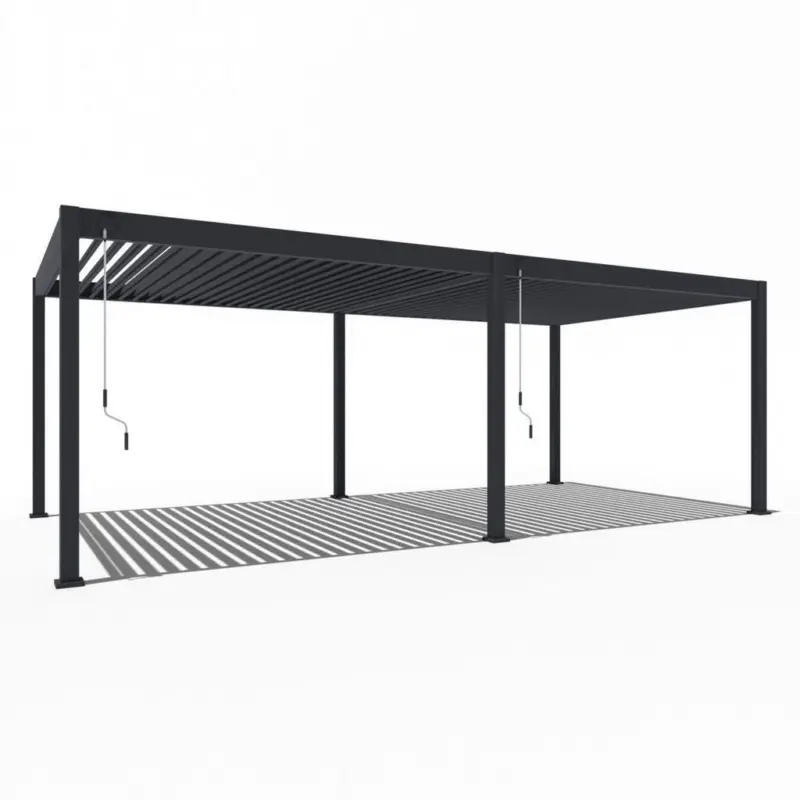 PergoLine Superior, 360x720 cm wetterbest&auml;ndig, anthrazit