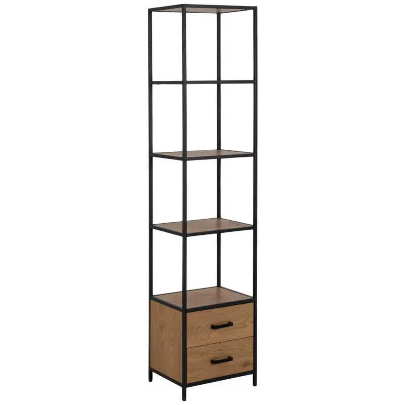 Regal Seaford mit Laden Seaford B: 42 cm Wildeiche