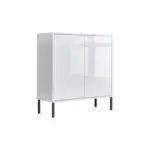 M&ouml;belix Kommode 79 cm Mailand Typ 4 + Mf, Wei&szlig;