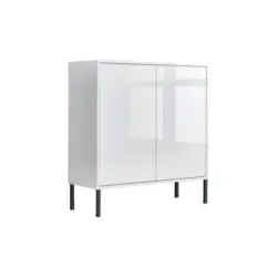 Kommode 79 cm Mailand Typ 4 + Mf, Wei&szlig;