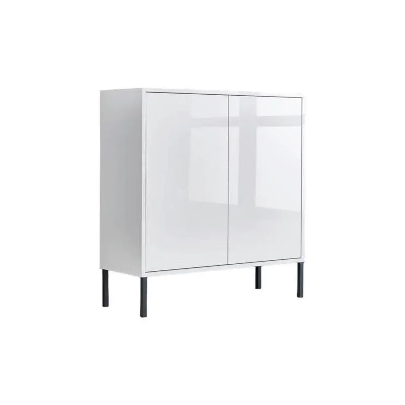 Kommode 79 cm Mailand Typ 4 + Mf, Wei&szlig;