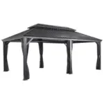 M&ouml;belix Pavillon Messina 598x363 cm wetterfest Gartenpavillon