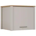 M&ouml;belix Aufsatzschrank 40cm Sardegna Kaschmir/Eiche