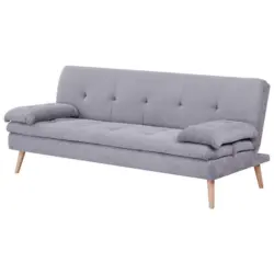 Schlafsofa Armano Grau B: 190 cm