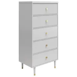 Couchtisch Elizabeth mit Ablagefach Grau