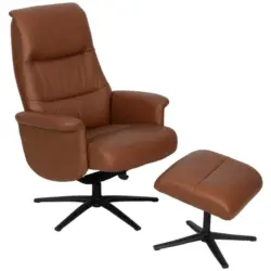 Relaxsesselset Repose Kupferfarben B: 76 cm