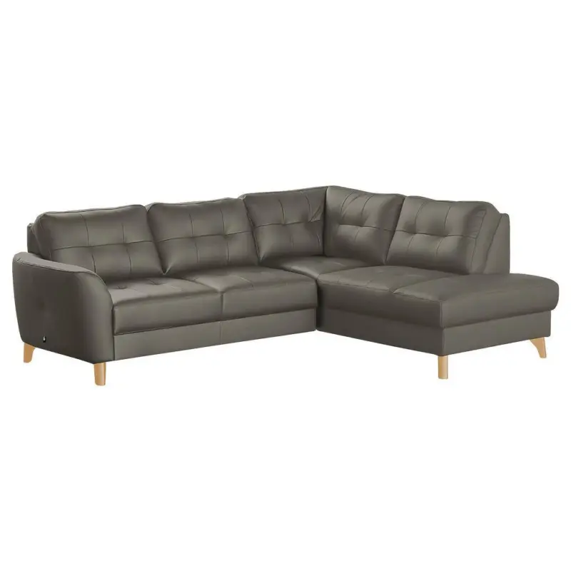 Ecksofa mit Schlaffunktion Nordic Schlammfarben 236x190cm
