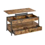 M&ouml;belix COUCHTISCH Schwarz, Dunkelbraun B: 100 cm