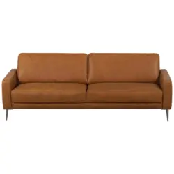 3,5-SITZER Spring, Cognac B: 207 cm