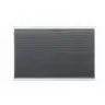 PLISSEE Free Grau B: 75 cm