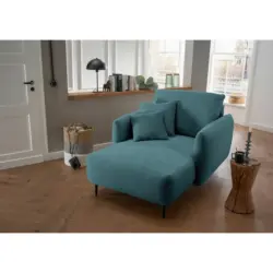 XXL-SESSEL Vanilla, Petrol B: 112 cm