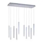 M&ouml;belix LED-H&auml;ngeleuchte Bruno H: 120 cm 10-Flammig