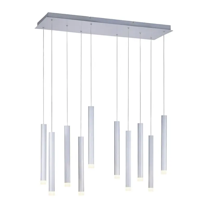 LED-H&auml;ngeleuchte Bruno H: 120 cm 10-Flammig