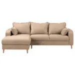 M&ouml;belix ECKSOFA Beata Beige S: 150x230 cm