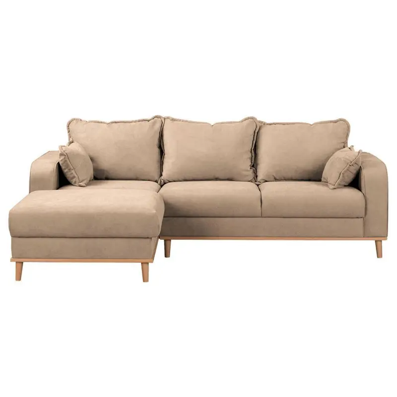 ECKSOFA Beata Beige S: 150x230 cm