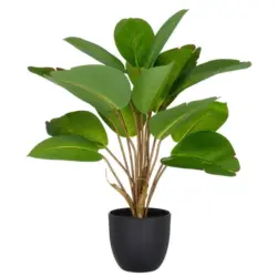 Kunstpflanze PHILODENDRON Kunststoff, Gr&uuml;n, H: 45 cm
