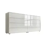 M&ouml;belix SIDEBOARD Mailand 1 B: 158 cm Wei&szlig;