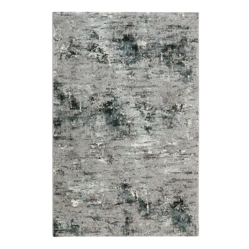 WEBTEPPICH Blau/Grau, BxL: ca. 80x150 cm