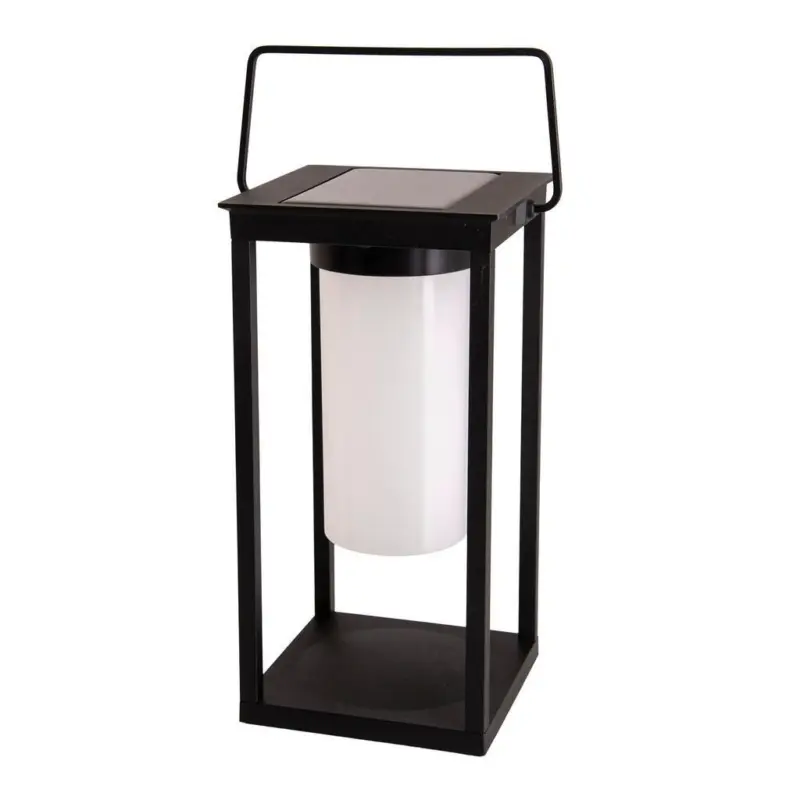 Solarleuchte LED-Sockelleuchte Aluminium Kunststoff