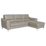 M&ouml;belix ECKSOFA Santos Platinfarben S: 241 cm