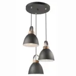 M&ouml;belix PENDELLEUCHTE Danielle Graphitfarben D: 37cm