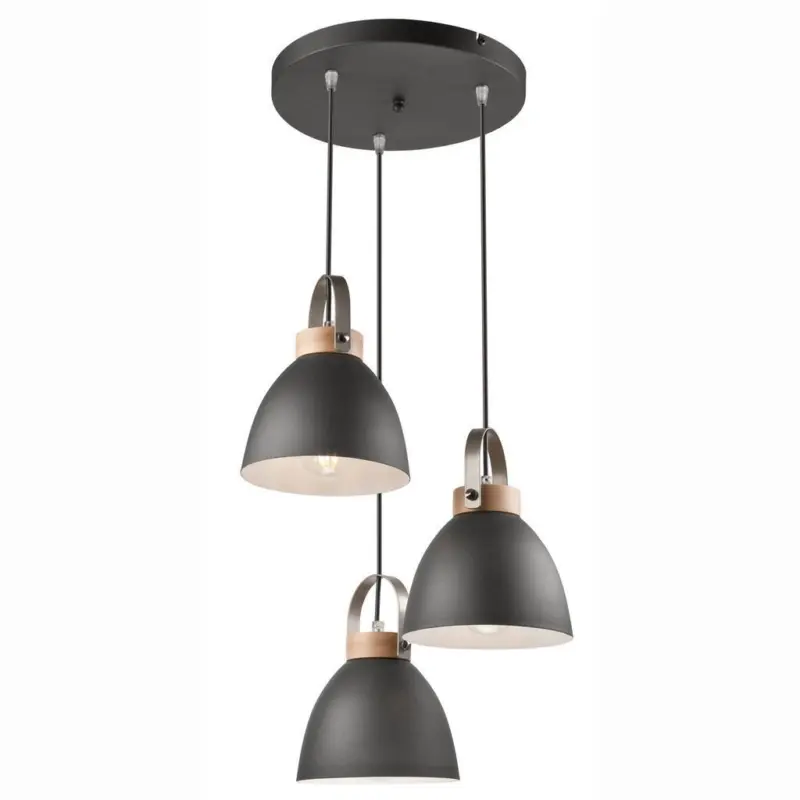 PENDELLEUCHTE Danielle Graphitfarben D: 37cm