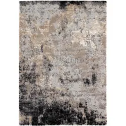 Vintage-Teppich Hellgrau Timeline 240x290 cm Hellgrau 240/290 cm