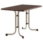 M&ouml;belix Gartentisch klappbar Stahl L: 115cm