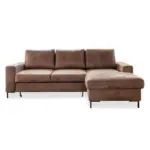 M&ouml;belix Ecksofa mit Schlaffunktion & Bettkasten Lofty Lilly Vintage