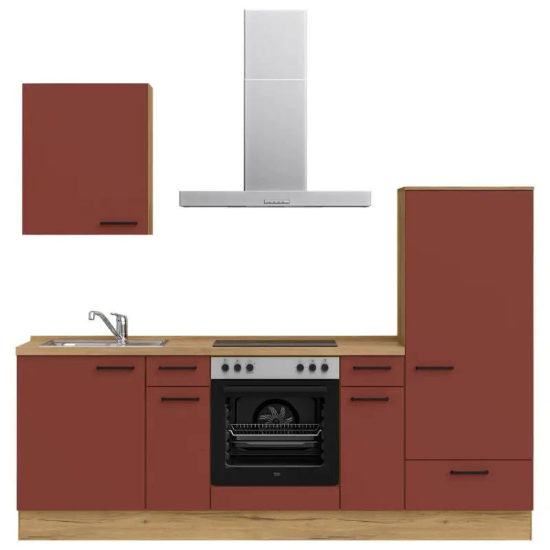 K&Uuml;CHENLEERBLOCK EASYTOUCH LOW-LINE, L2 RECHTS