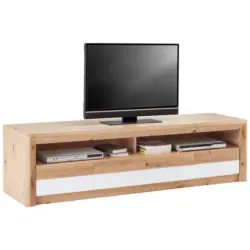TV-Element Kashmir New B: 185 cm Eiche Dekor/Wei&szlig;