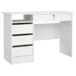 M&ouml;belix Schreibtisch mit Stauraum B 48,5cm H 75,6cm Wei&szlig;