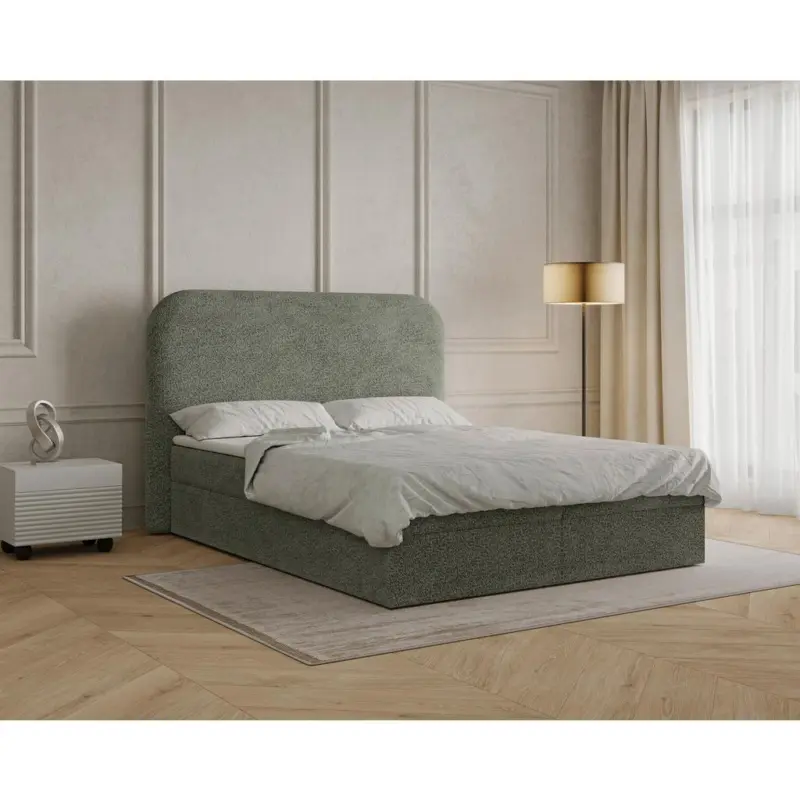 BOXBETT London Waldgr&uuml;n 180x200cm