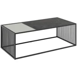 Couchtisch rund Strington Schwarz