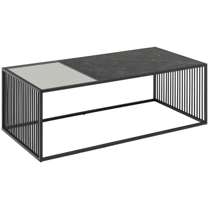 Couchtisch rund Strington Schwarz