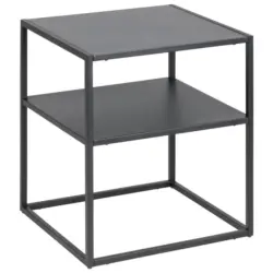 Nachtk&auml;stchen Schwarz H: 50,5 cm Virum