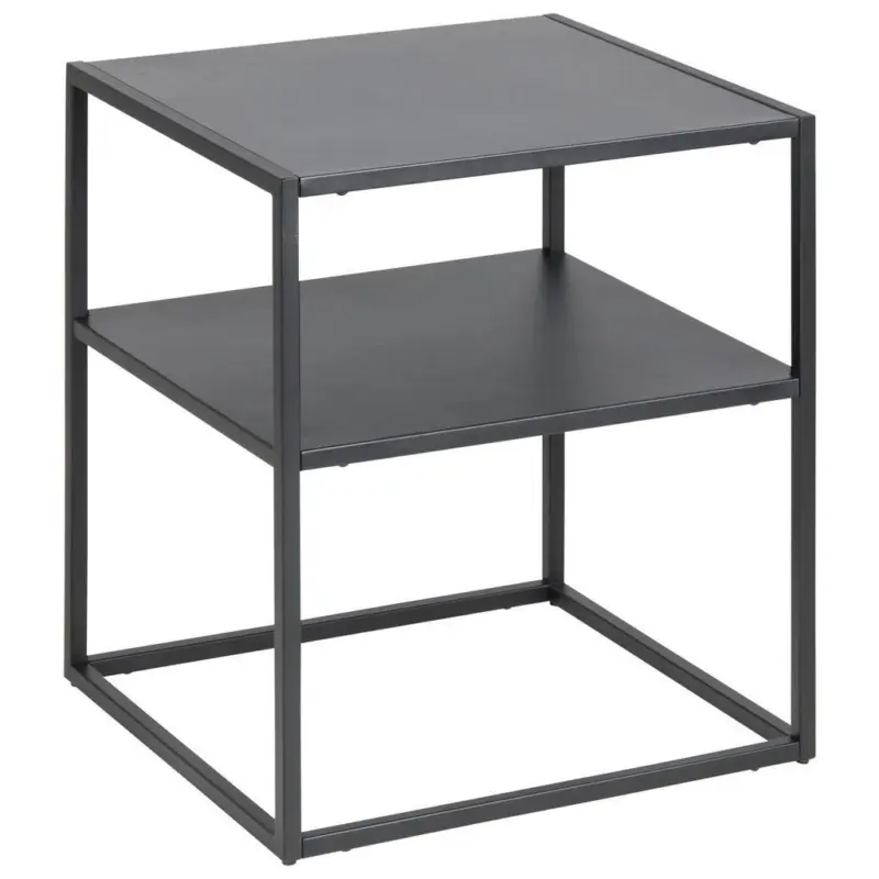 Nachtk&auml;stchen Schwarz H: 50,5 cm Virum