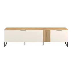 Tv-Element King Eichefarben/Kachmir B: 200 cm