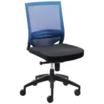 M&ouml;belix Drehstuhl My Optimax Blau/Schwarz B: 65 cm