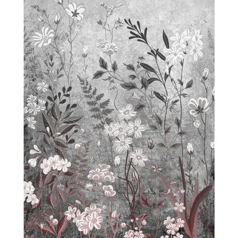 VLIESTAPETE MOONLIGHT FLOWERS