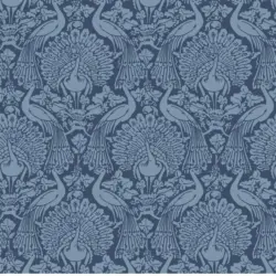 VLIESTAPETE Peacock Damask