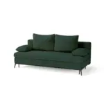 M&ouml;belix Schlafsofa Roksolana Dunkelgr&uuml;n B: 200cm