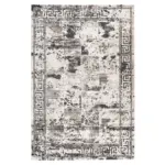 M&ouml;belix Webteppich Grau Naturfaser My Opal 120x170 cm
